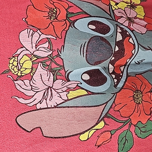 Disney Lilo & Stitch, Stitch Short Sleeve T Shirt Size Medium - Picture 3 of 5